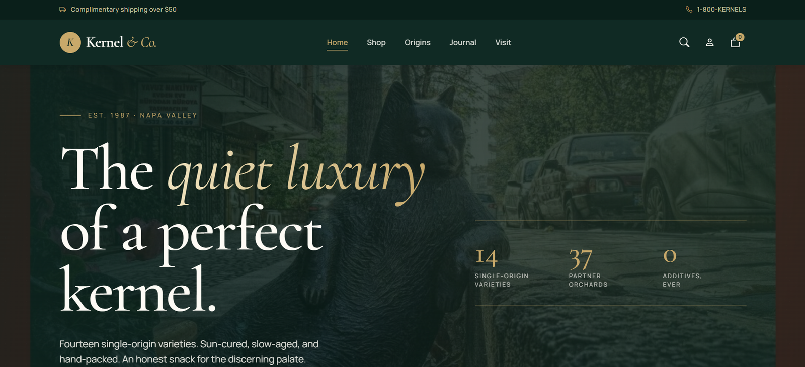 Business website template 3 preview